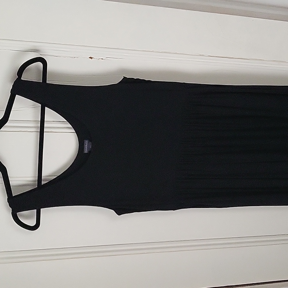 Paraphrase Black Maxidress